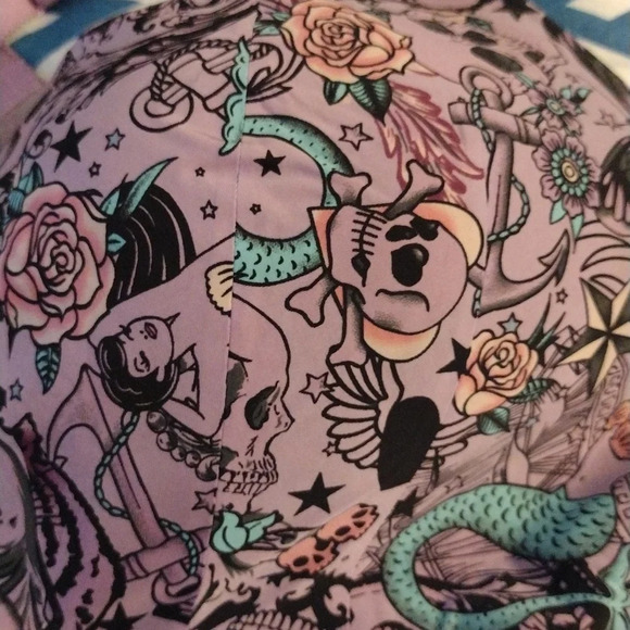 Torrid Purple Patterned Bra - Picture 4 of 13